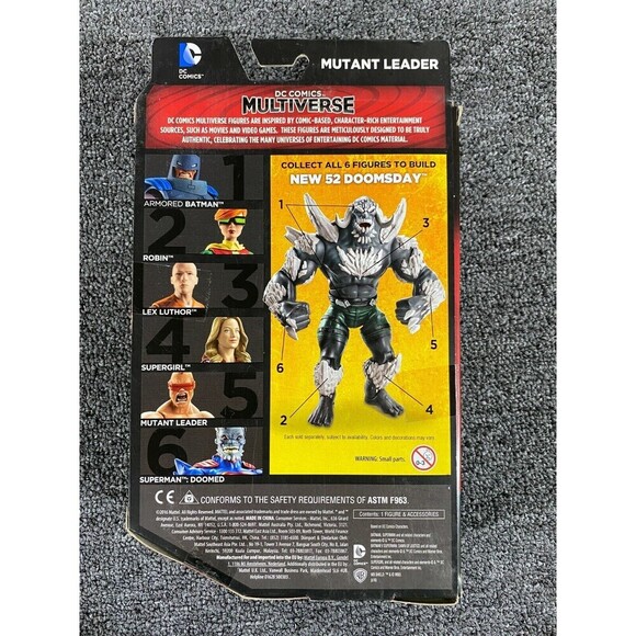 DC Multiverse Batman Dark Knight Mutant Leader 6" Action Figure New 52 Doomsday - Picture 2 of 10